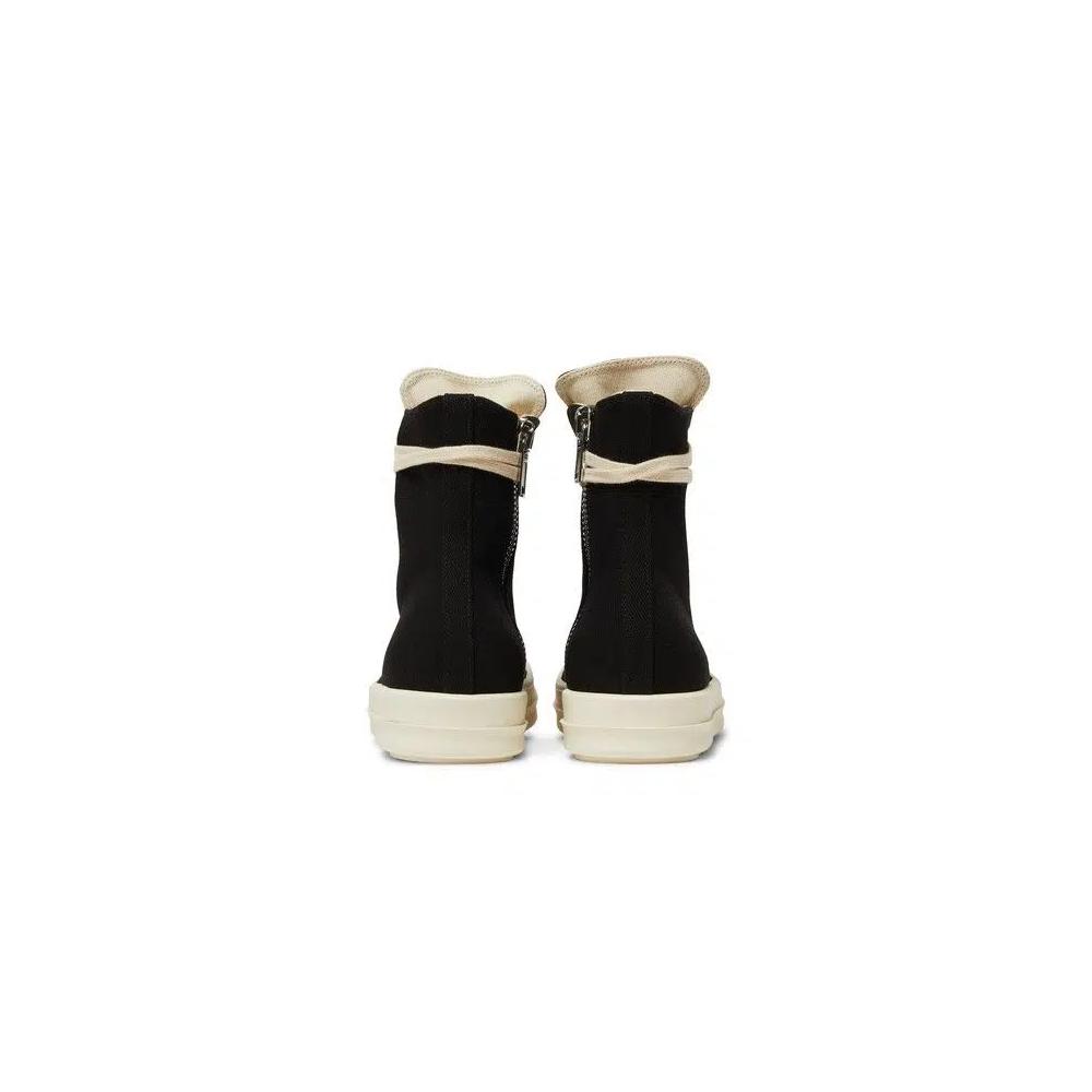 Кроссовки Rick Owens Wmns DRKSHDW Strobe Cotton Denim High 'Black Milk' 6