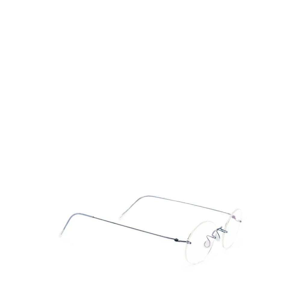 rimless round-frame glasses 2