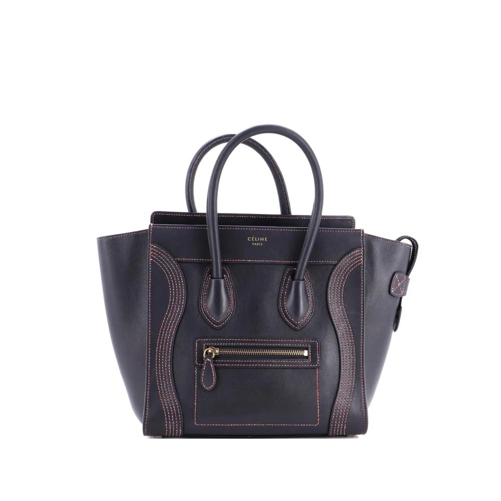 Luggage Bag Smooth Leather Micro tote bag 1