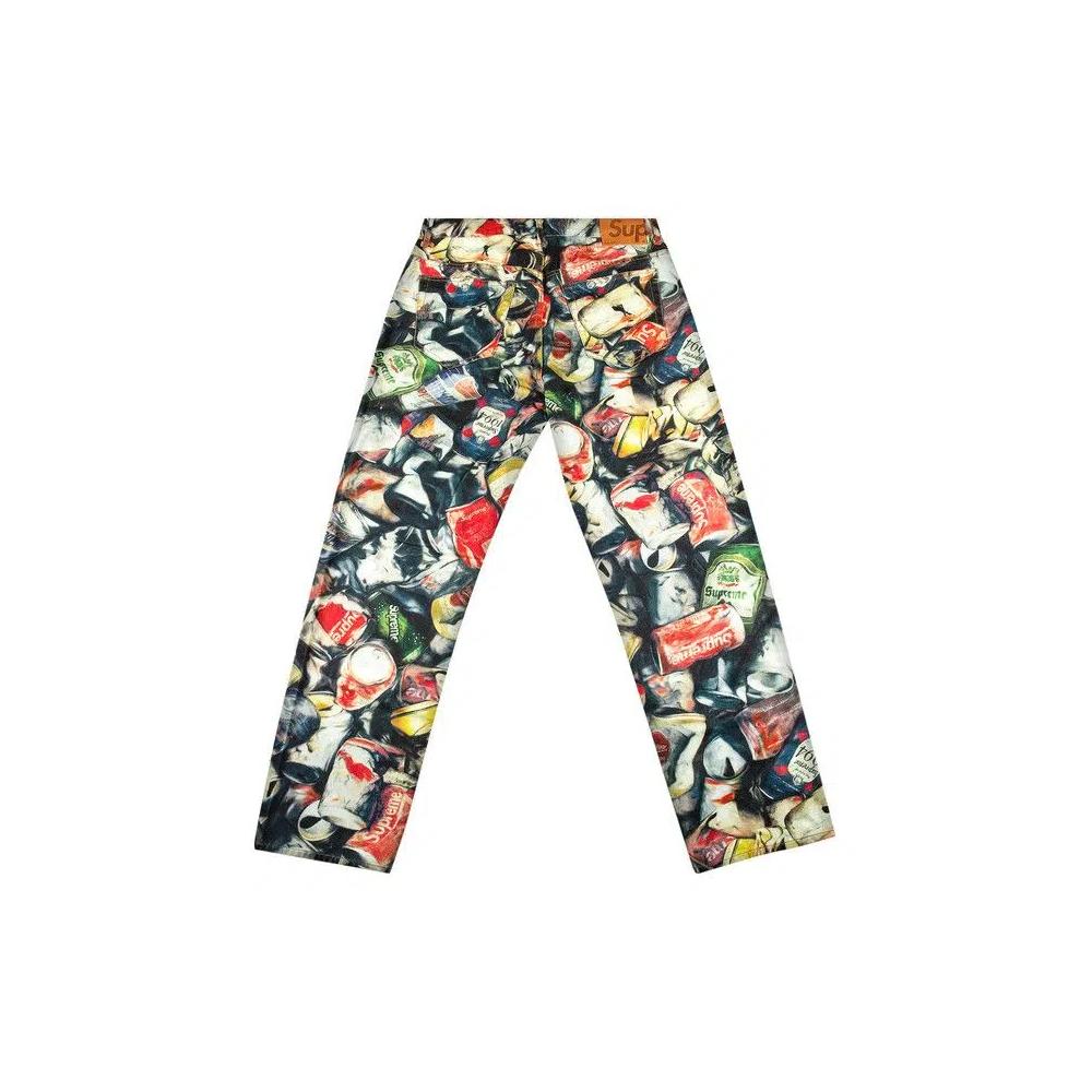 Джинсы Supreme Cans Regular Jean 'Multicolor' 2