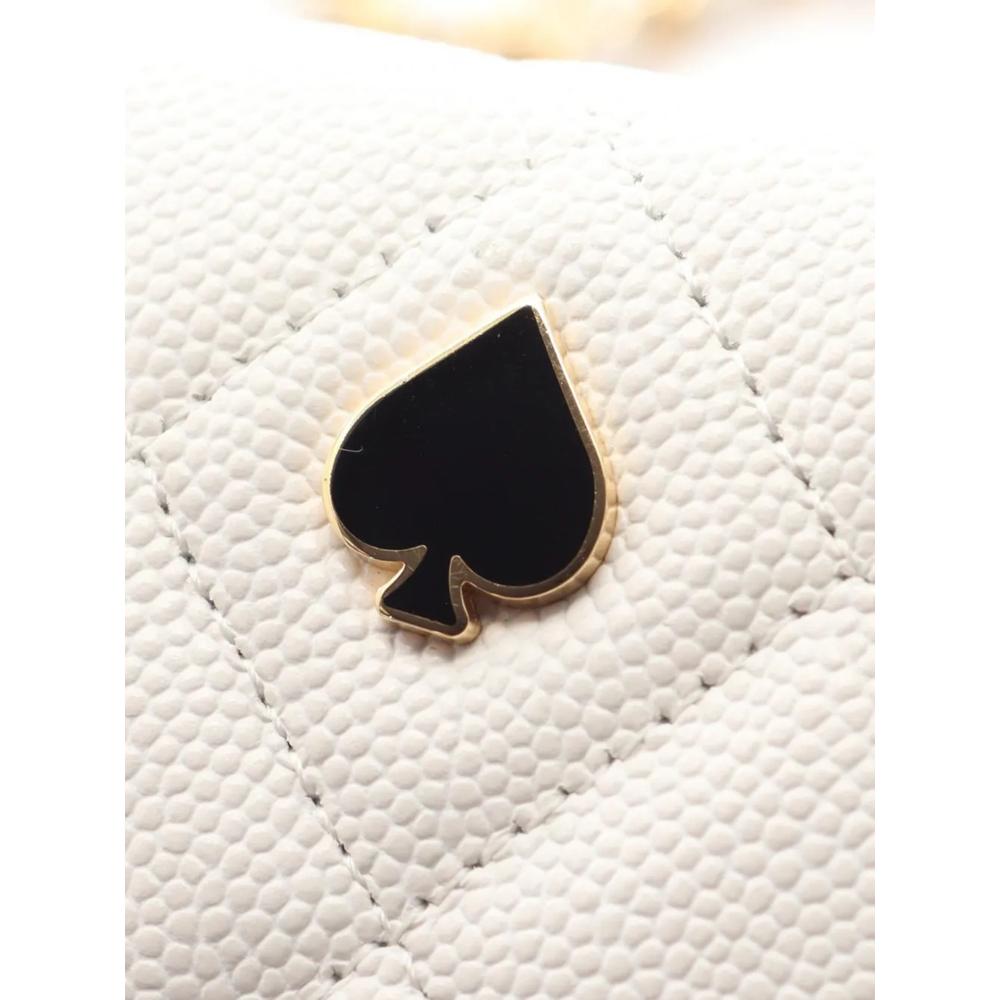 Стеганая сумка через плечо CC Quilted Caviar Coco Casino Wallet on Chain (2021-2026 годы) 2