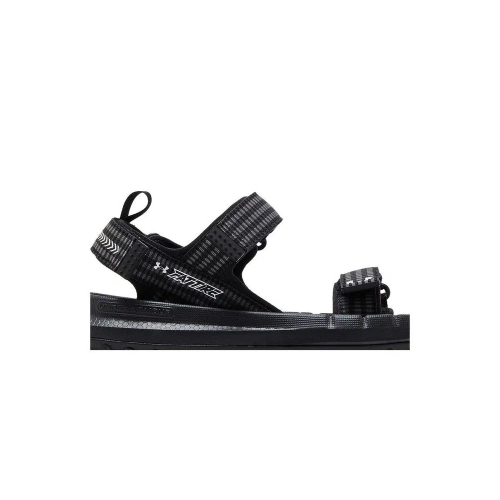 Сандалии Under Armour Fat Tire Sandal 'Black White' 2