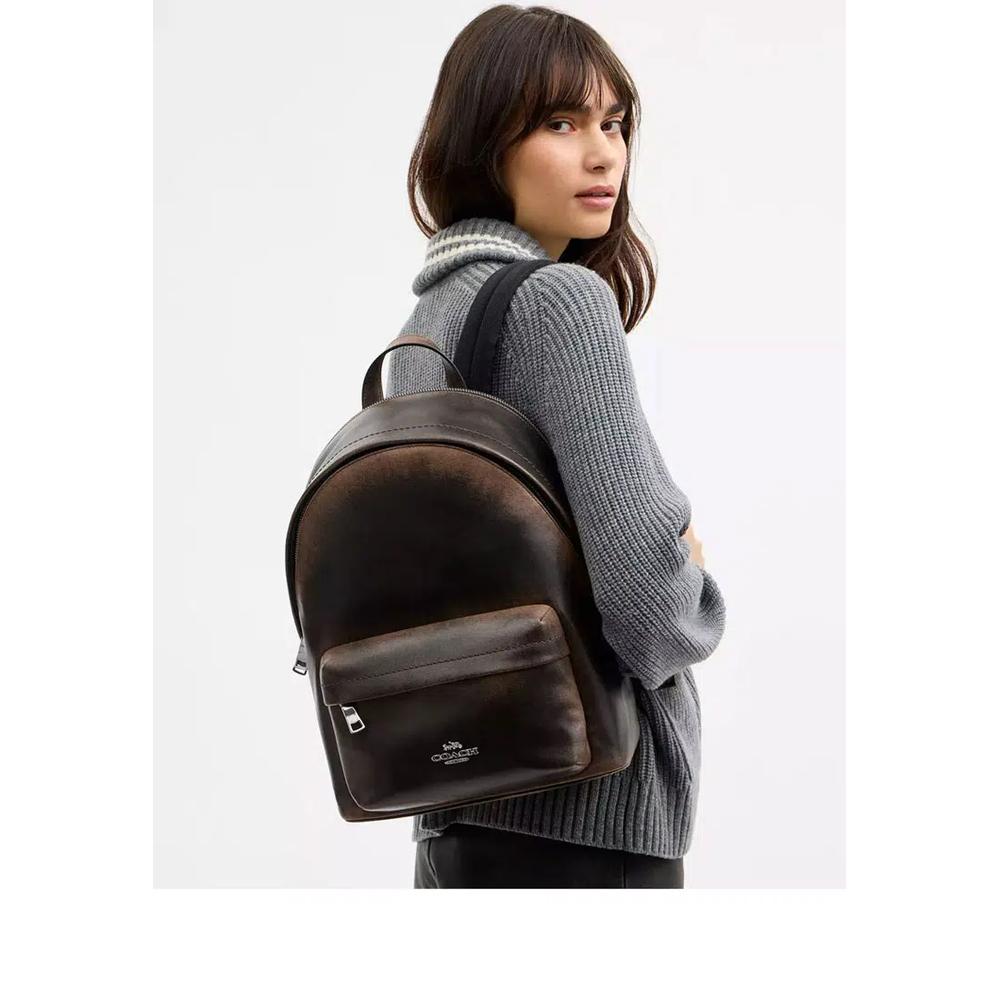Маленький рюкзак Taylor Small Backpack In Loved Leather 5