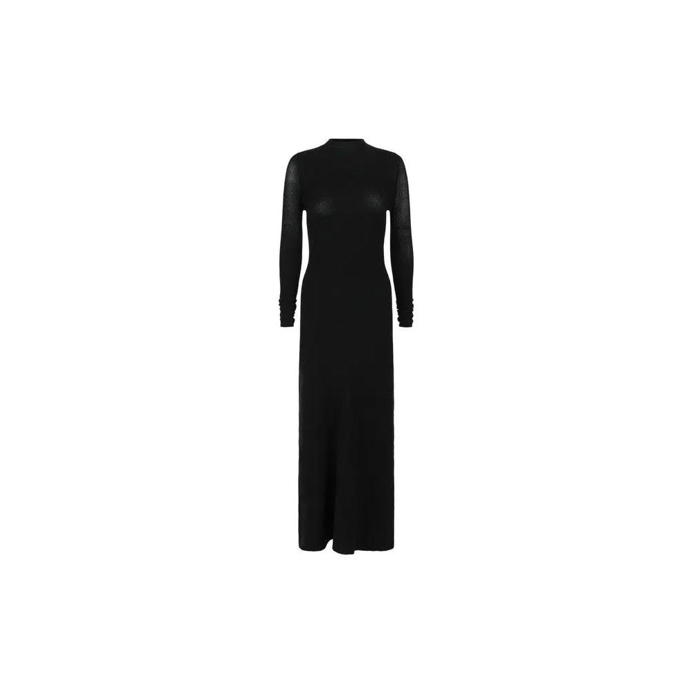 Платья Balenciaga Knit Stretch Maxi Dress 'Черный' 1