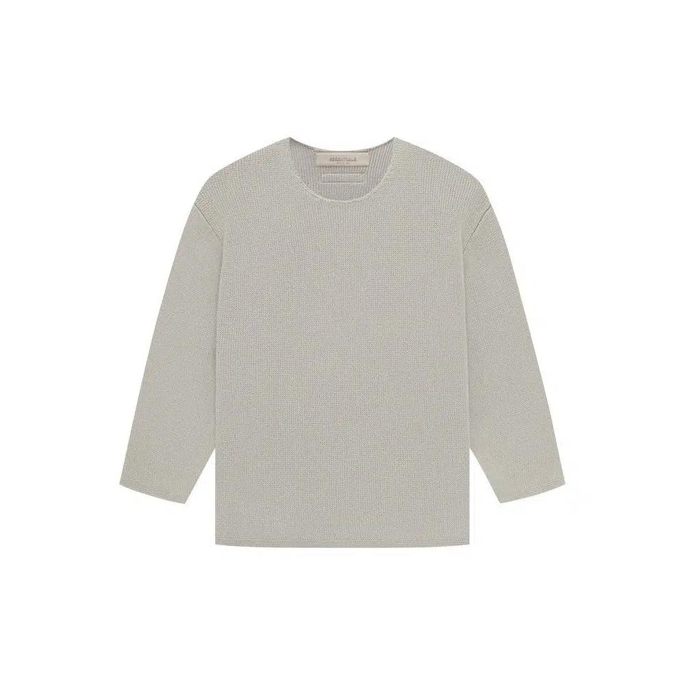 Свитера Fear of God Essentials Kids Rawneck Knit Sweater 'Seal' 1