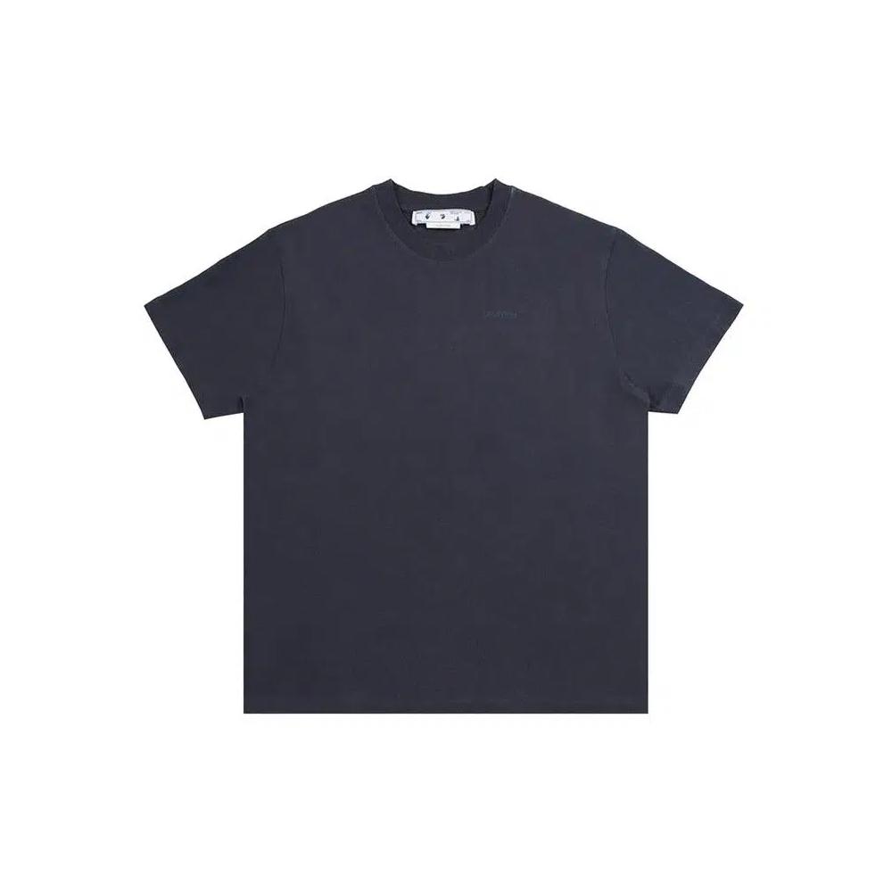 Футболки с коротким рукавом Off-White Diag Tab Over Short-Sleeve Tee 'Outer Space' 1