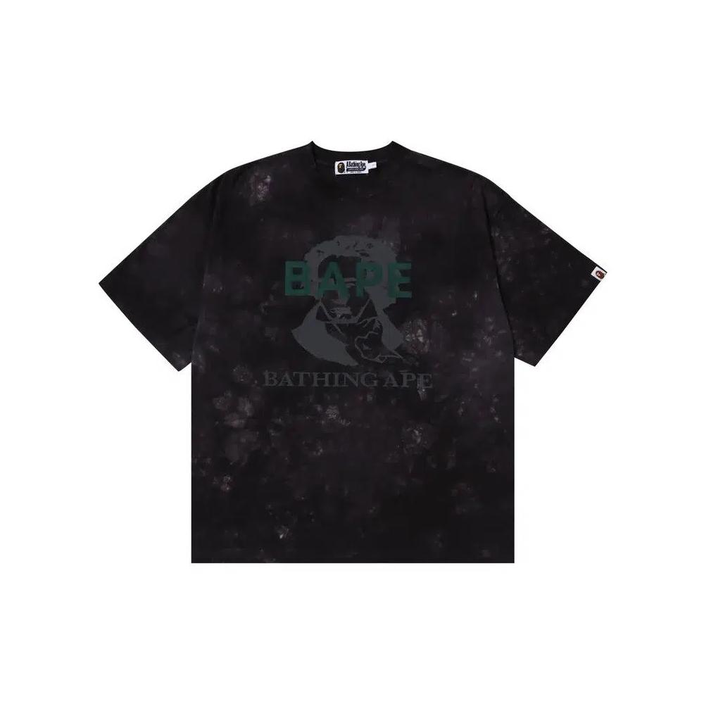Футболки BAPE Tie Dye Bathing Ape Tee 'Черный' 1