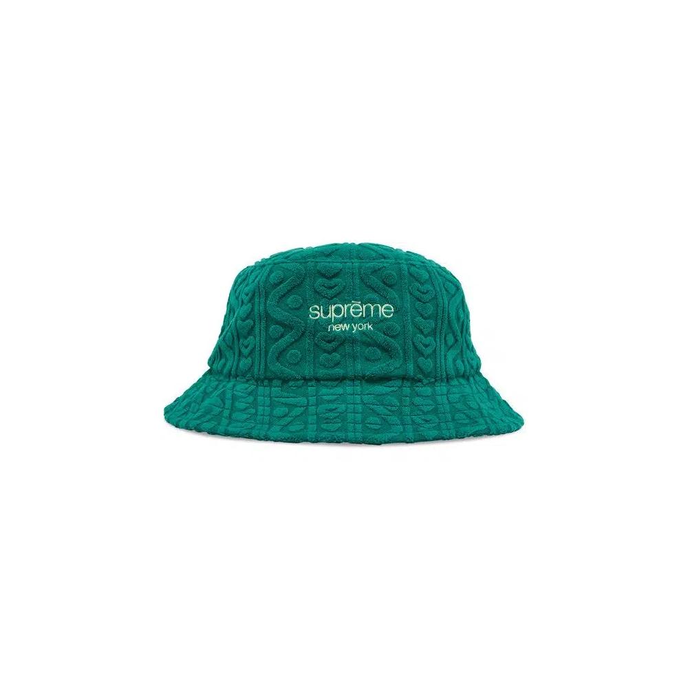 Шапки Supreme Terry Pattern Crusher 'Зеленый' 1