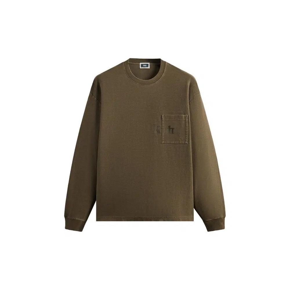 Футболка Kith Long-Sleeve Quinn Tee 'Java' 1