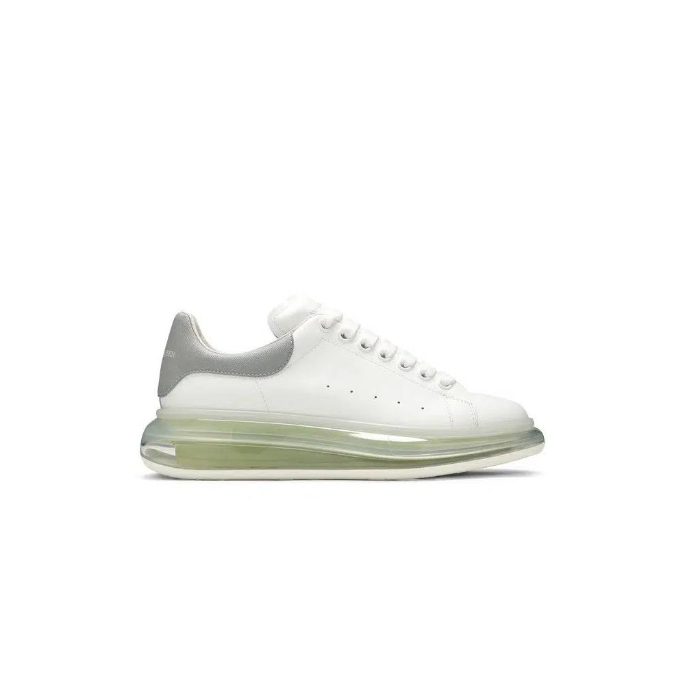 Кроссовки Alexander McQueen Oversized Sneaker 'Transparent Sole - White Gunmetal' 1
