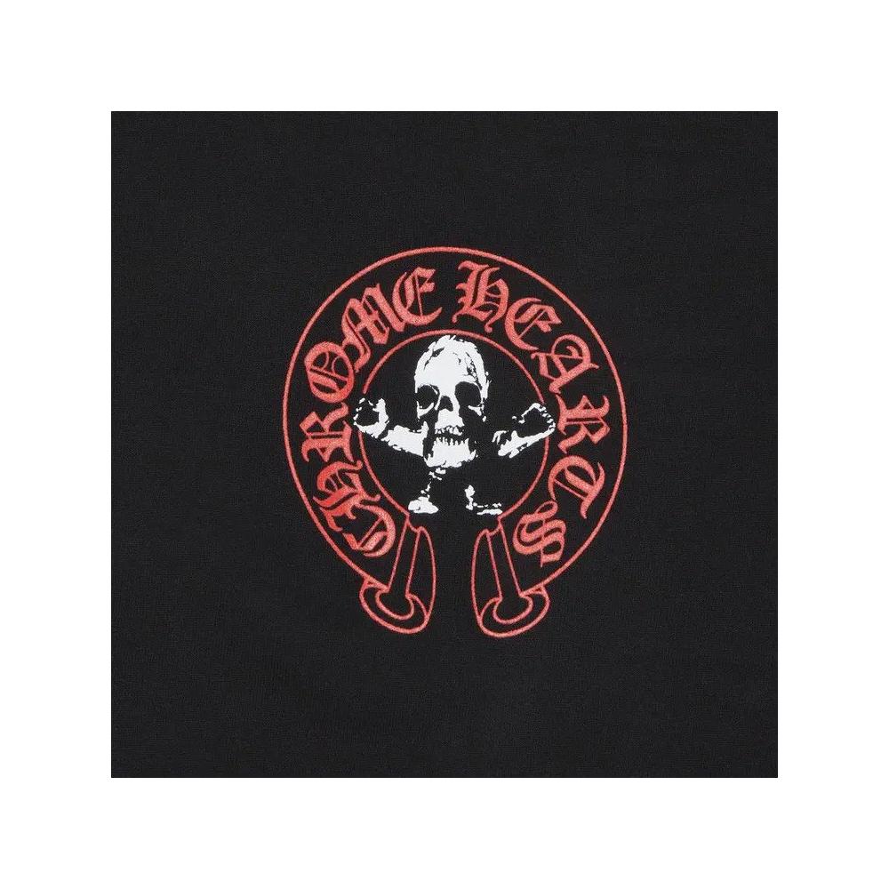 Худи Chrome Hearts x Foti Skeleton Online Exclusive Hoodie 'Black' 3
