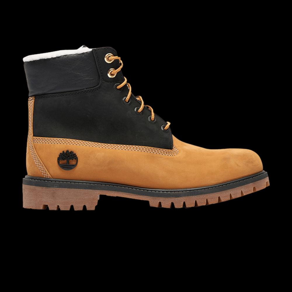 Ботинки Timberland 6 Inch Fleece Lined Waterproof Boot 'Wheat Black' 1