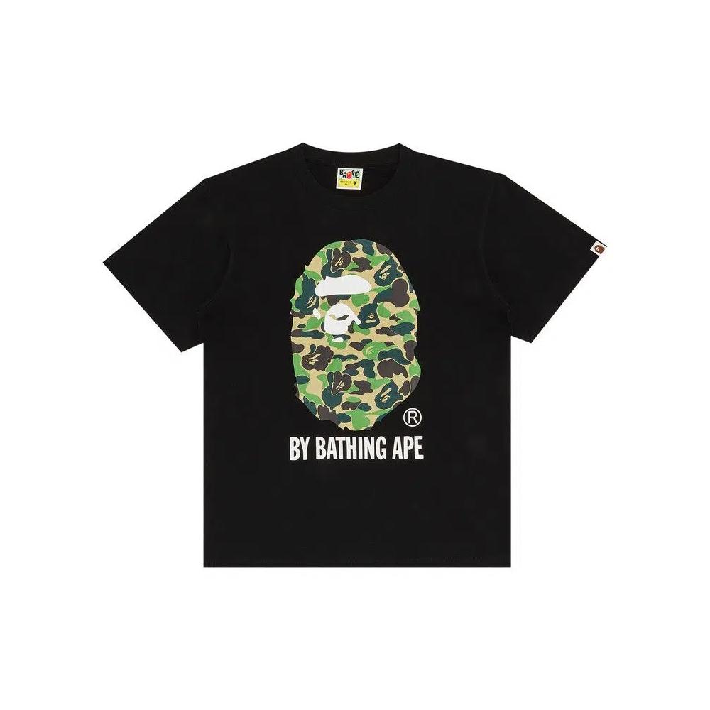 Футболки с коротким рукавом BAPE ABC Camo By Bathing Ape Tee 'Black/Green' 1
