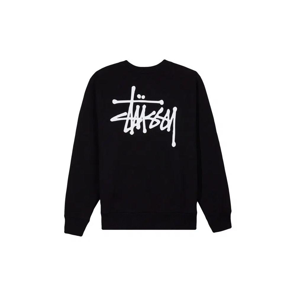 Свитеры Stussy Basic Crew 'Черный' 2