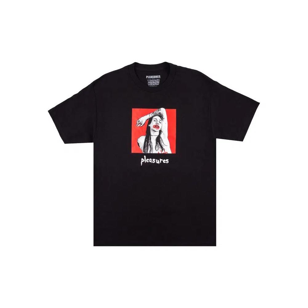 Футболки Pleasures Suffer T-Shirt 'Black' 1