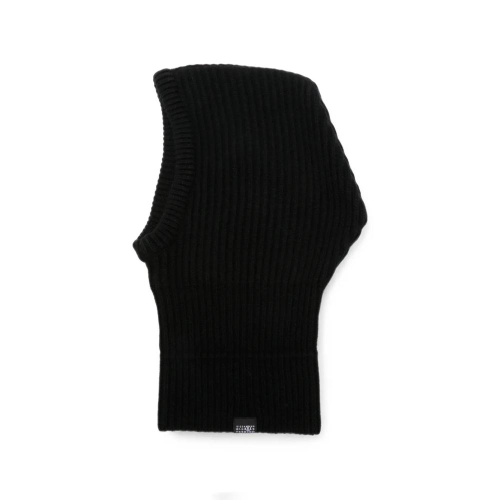 ribbed-knit balaclava 1