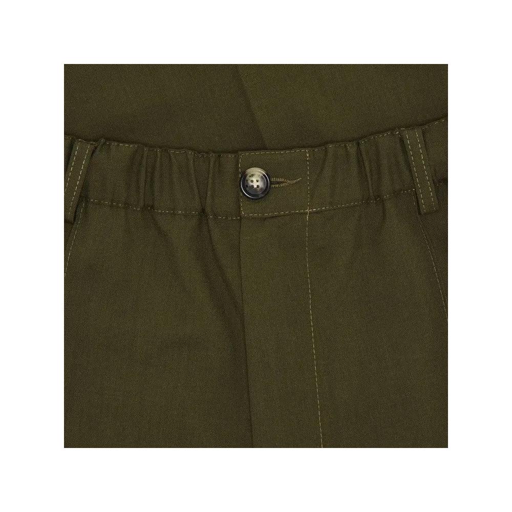 Брюки Marni Tropical Wool 'Deep Sage' 3