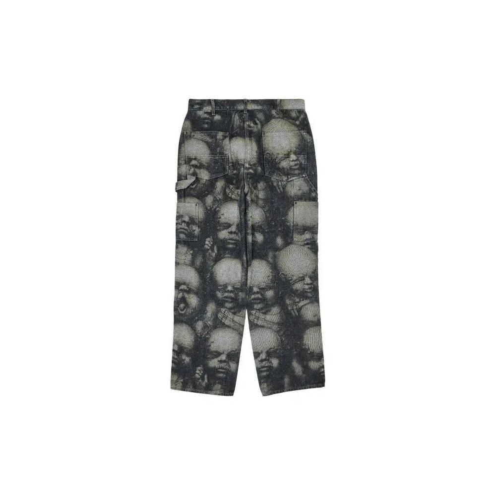 Джинсы Supreme H.R. Giger Double Knee Jean 'Reverse Indigo' 2