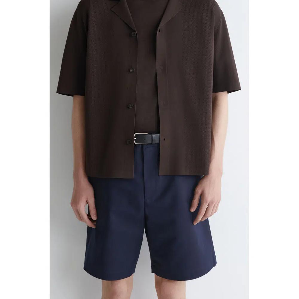 ХЛОПКОВЫЕ ШОРТЫ-ЧИНОС ПРЯМОГО КРОЯ 4