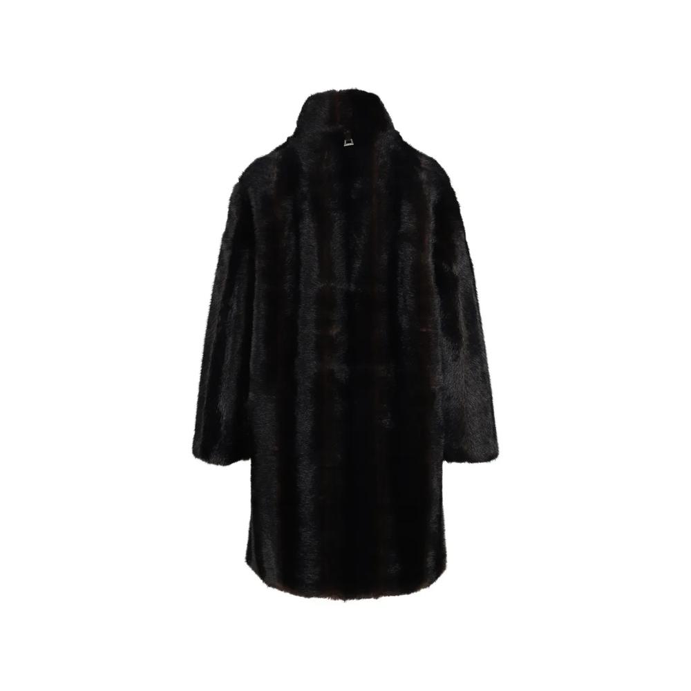 Blair faux-fur stand-collar coat 3