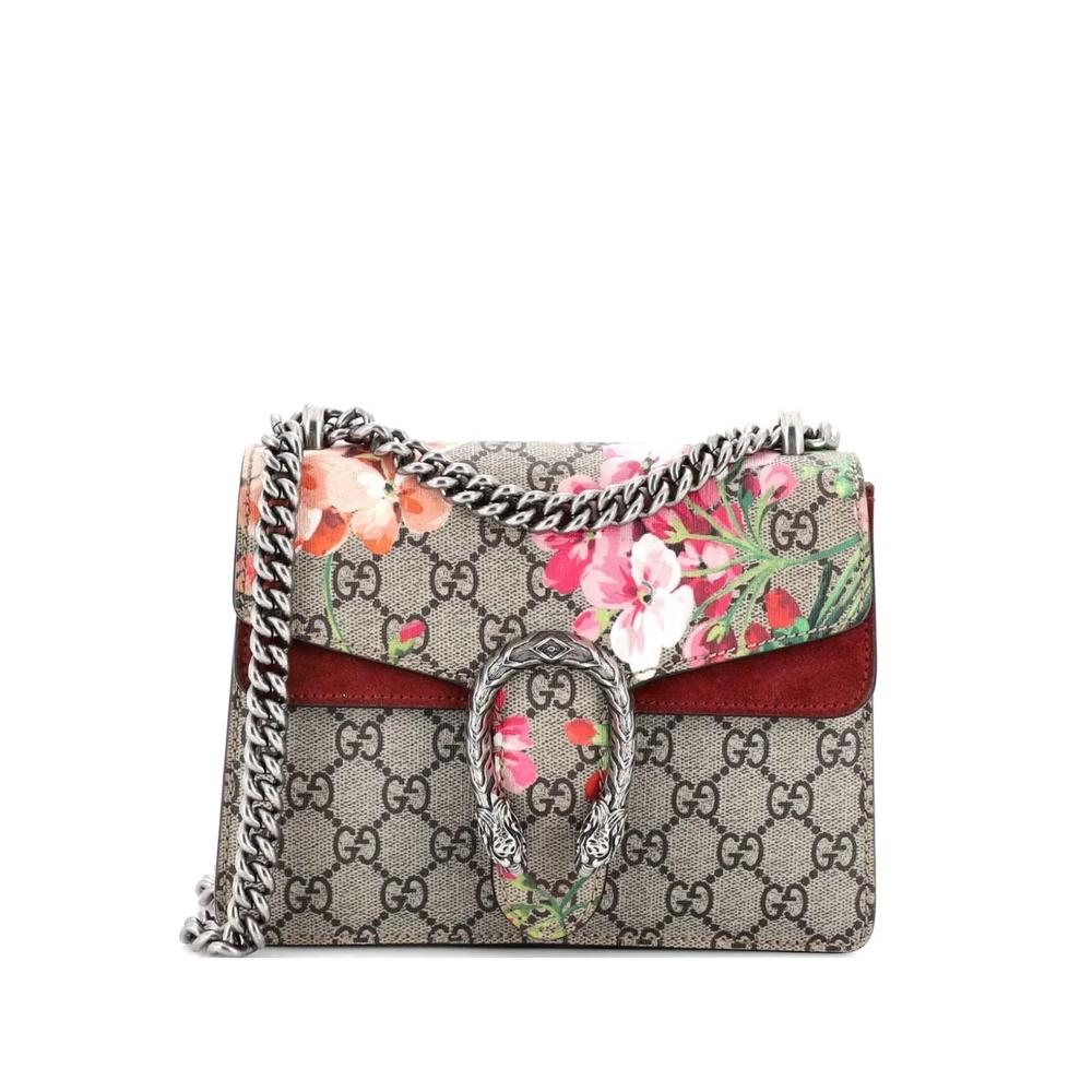 Маленькая сумка на плечо Dionysus Bag Blooms с логотипом GG 1