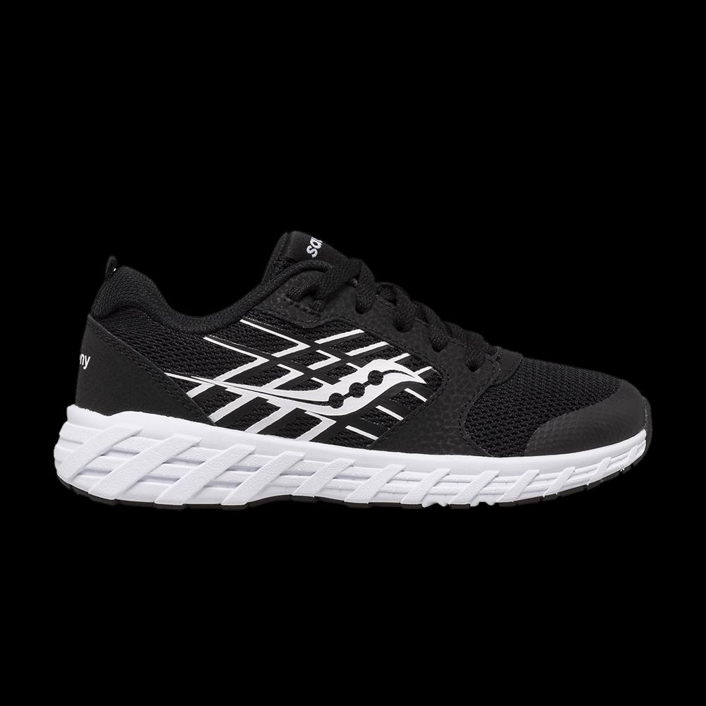 Кроссовки Saucony Wind 2.0 Lace Big Kid 'Black White' 1