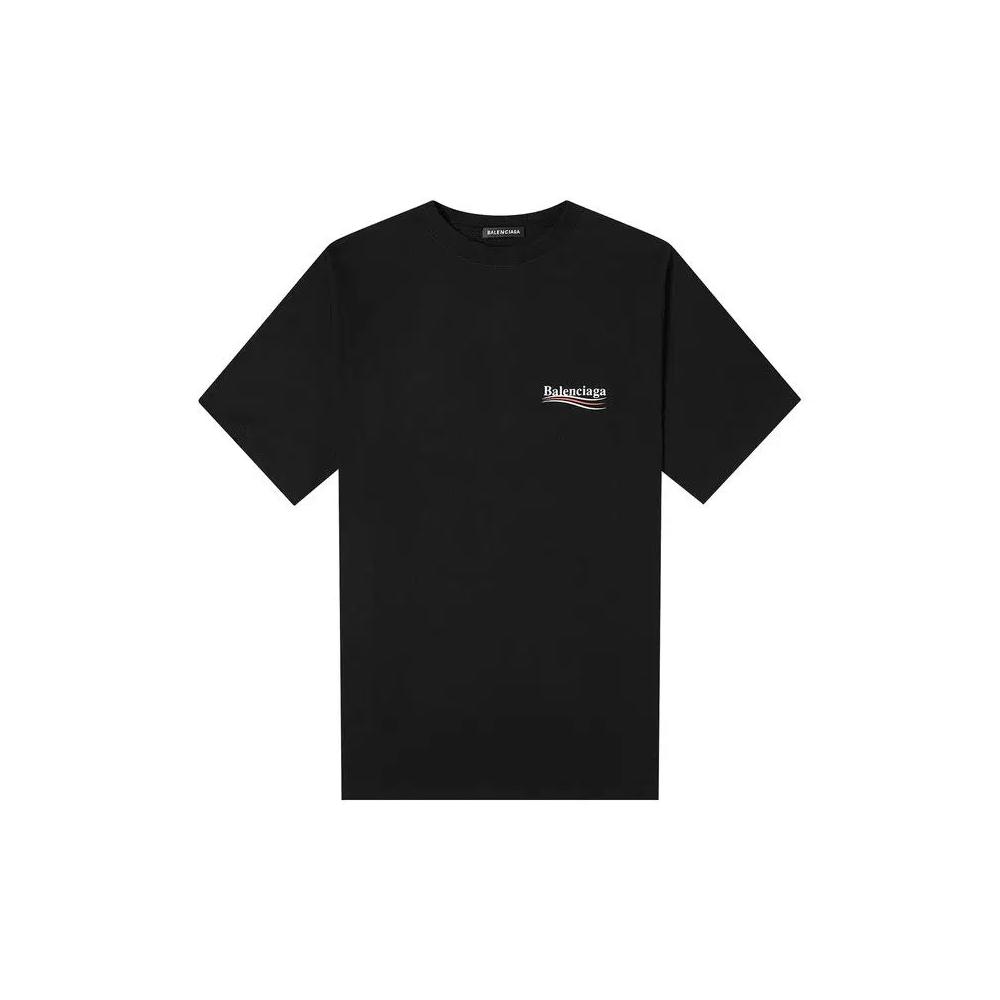Футболки Balenciaga Political Campaign Oversize Tee 'Черный' 1