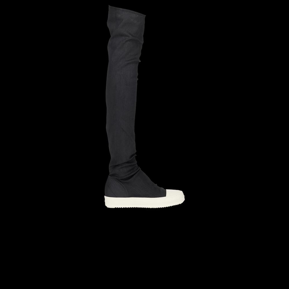 Кроссовки Rick Owens Wmns DRKSHDW High Sock Sneaks 'Black Wax' 1