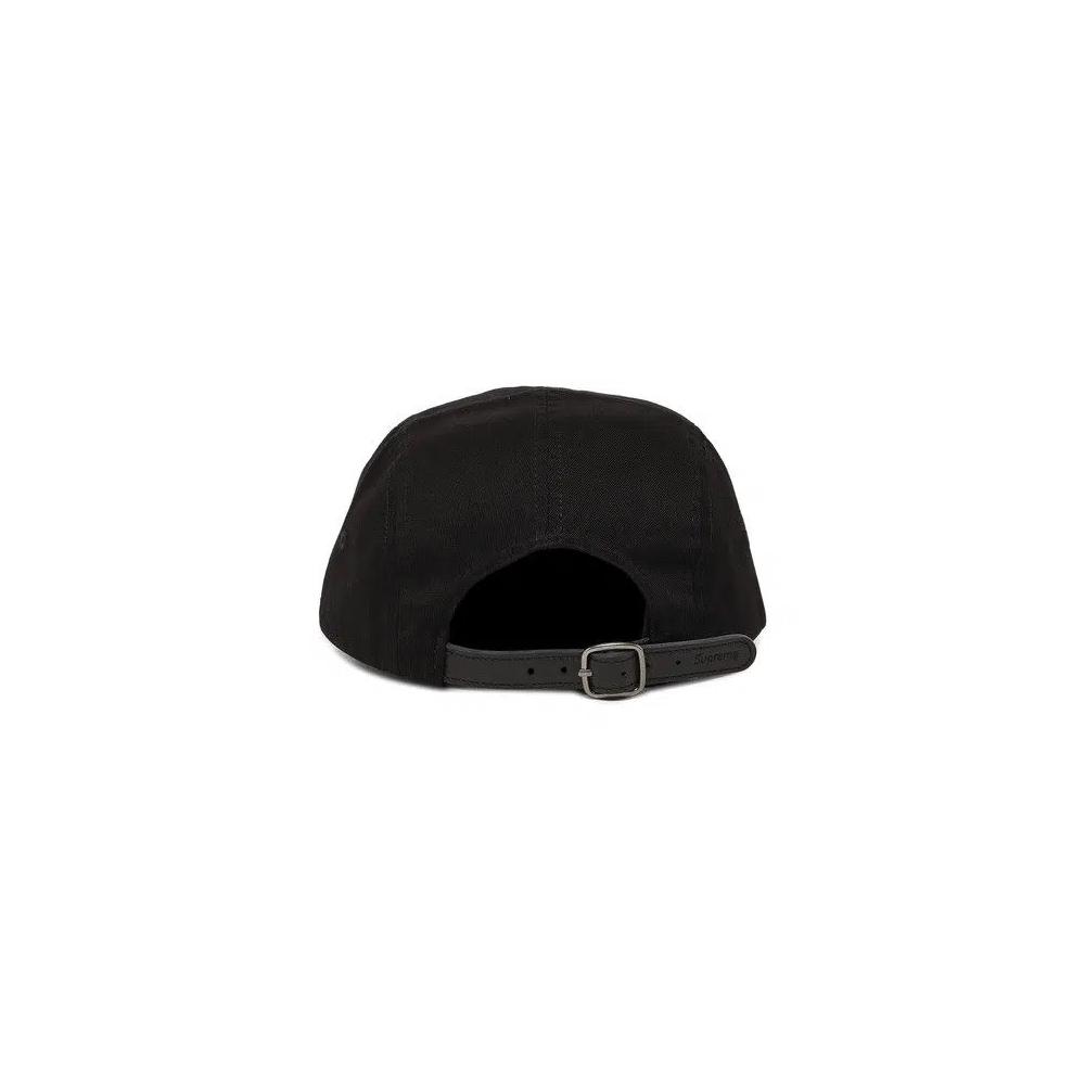 Кепки Supreme Washed Chino Twill Camp Cap 'Black' 4