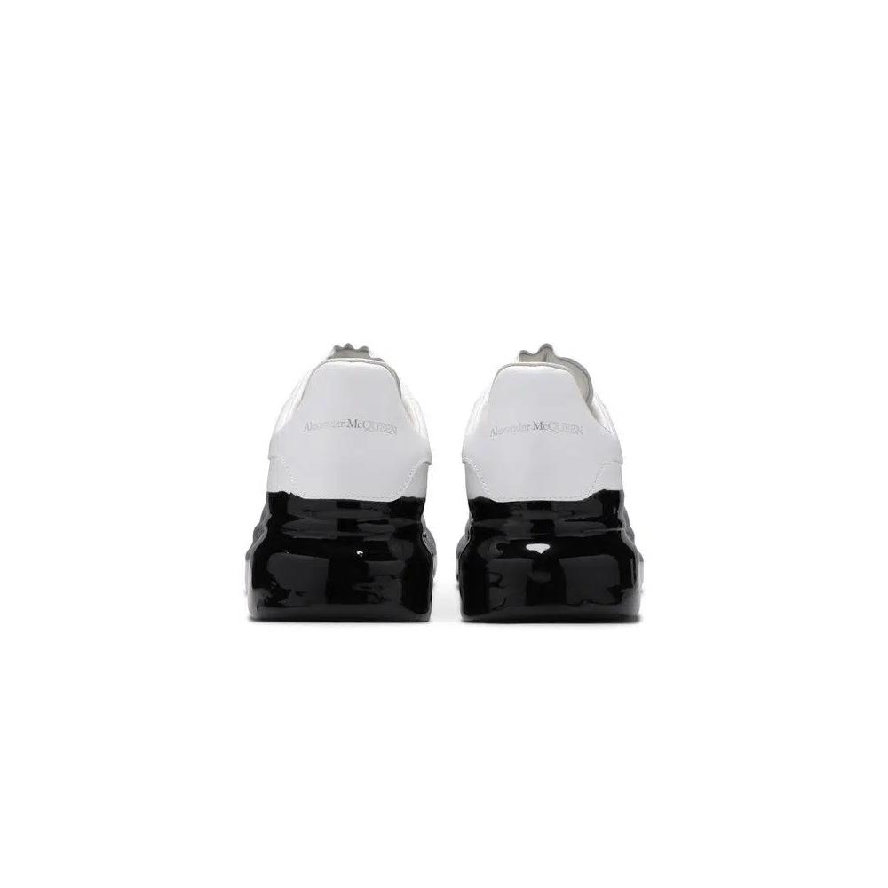 Кроссовки Alexander McQueen Oversized Sneaker 'Paint Dipped - White Black' 6
