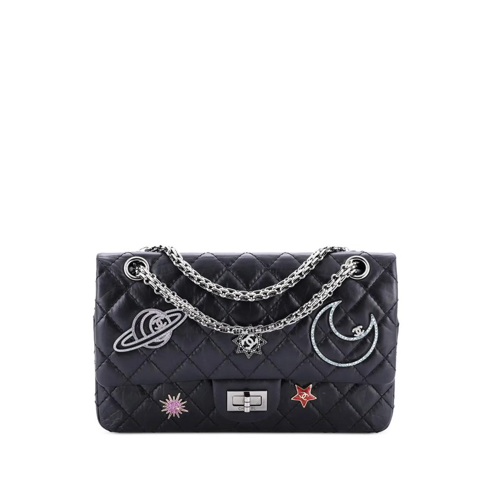 Space Charms Reissue 2.55 Flap Bag Quilted Aged Calfskin 225 shoulder bag 1