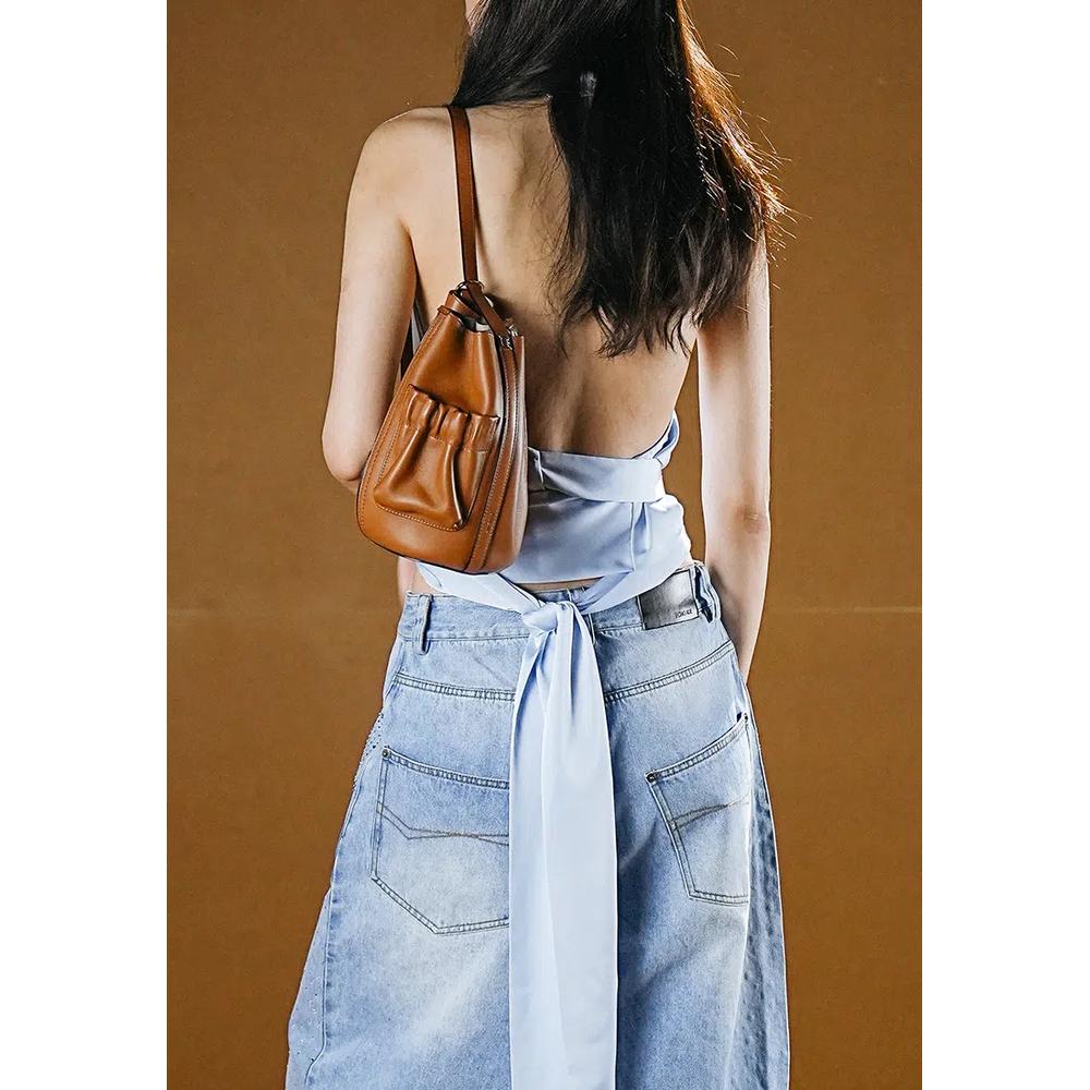 ORUKAMI Pocket Convertible Bucket Tote Small II - Черный 8
