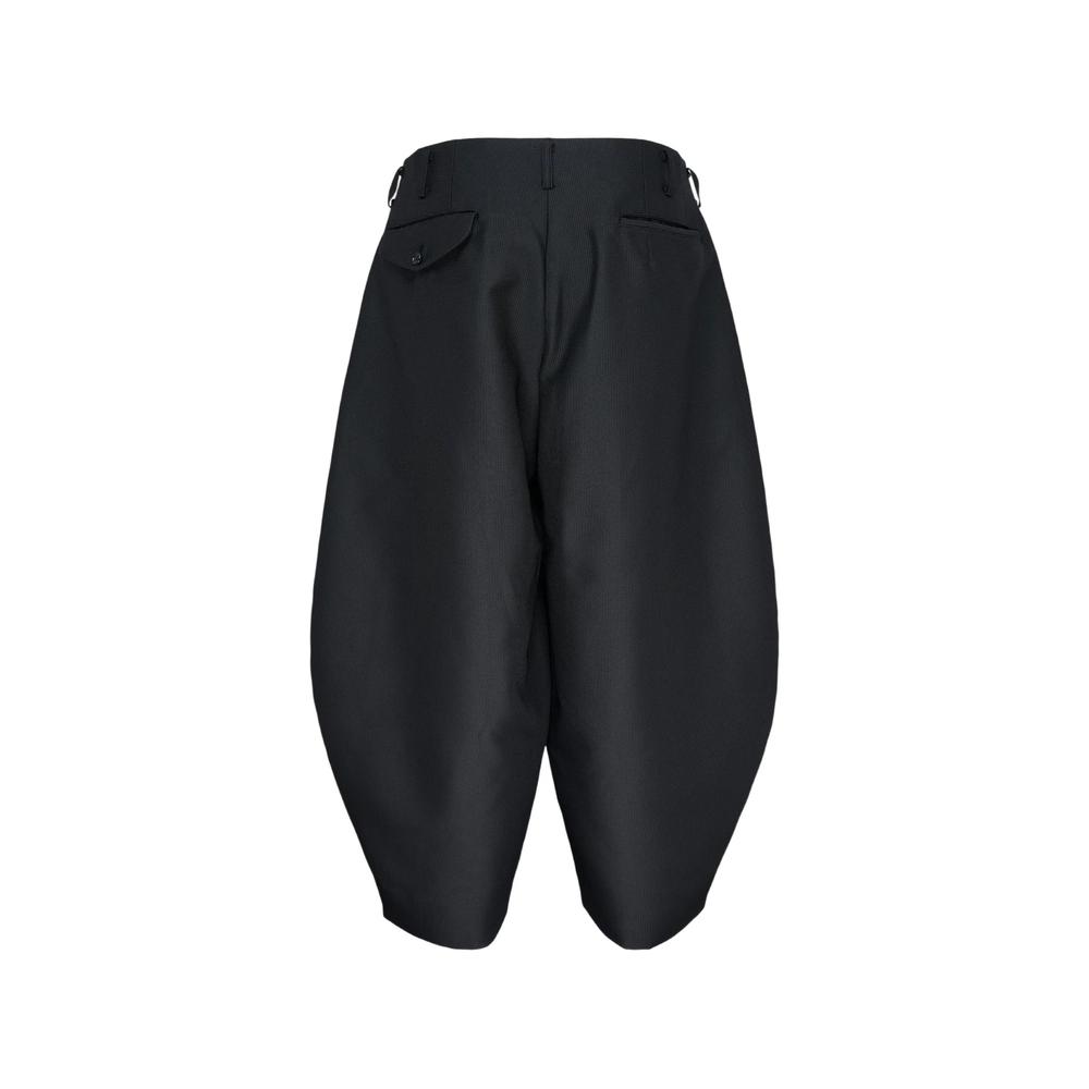 dobby-stripe cropped trousers 2