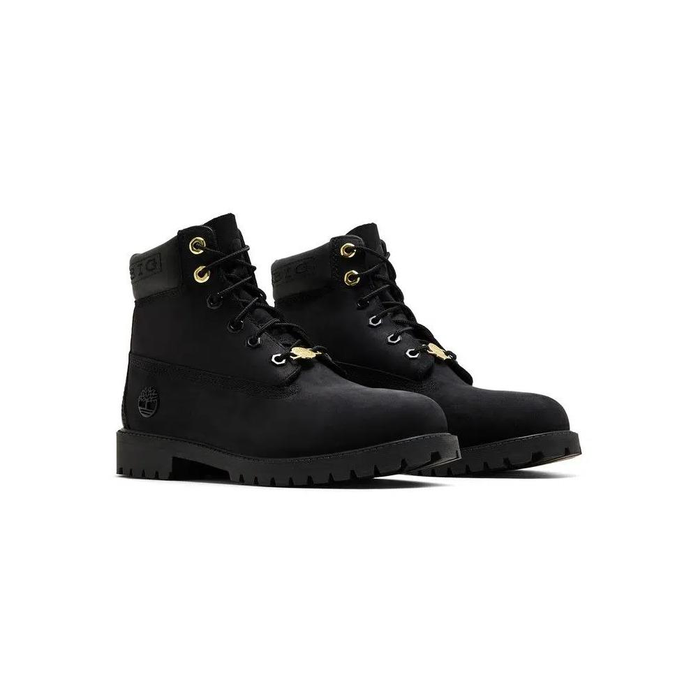 Ботинки The Notorious B.I.G. x Timberland 6 Inch Premium Boot Youth 'Christopher Wallace Collection - Black' 8