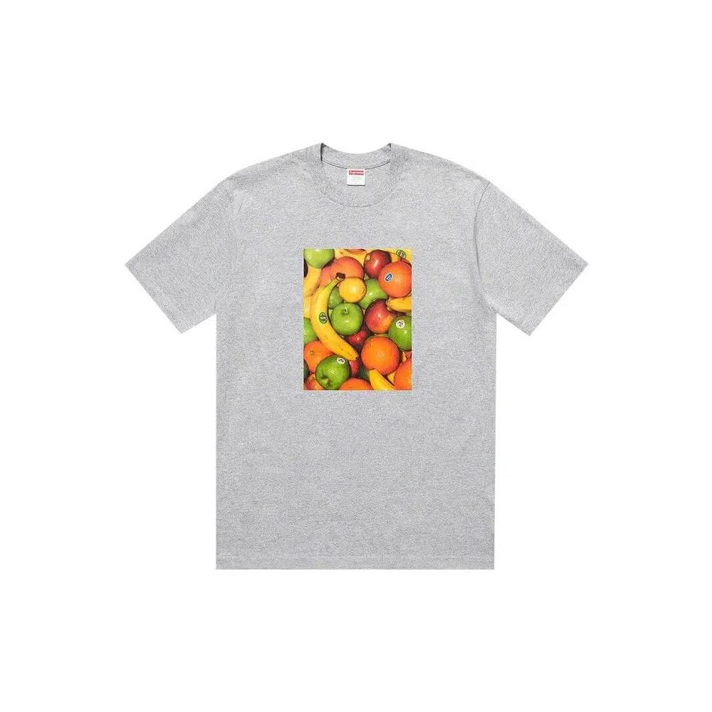 Футболки Supreme Fruit Tee 'Heather Grey' 1