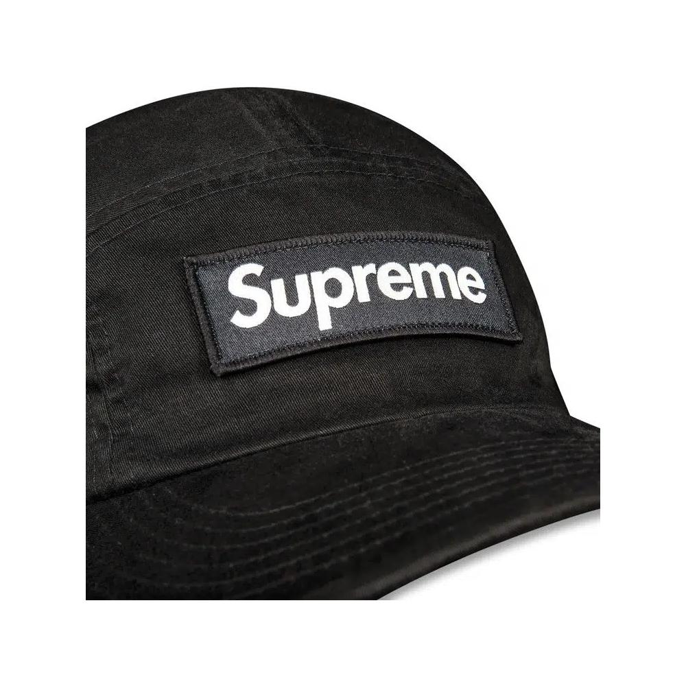 Кепка Supreme Military Camp Cap 'Black' 3