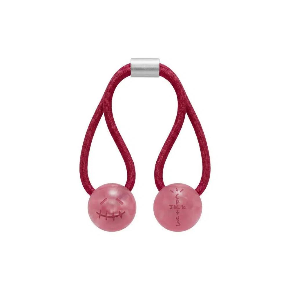 Аксессуары для волос Cactus Jack by Travis Scott Smiley Elastic Hair Tie 'Red' 2