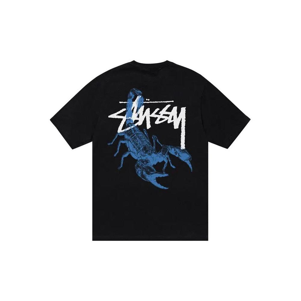 Футболки Stussy Scorpion Tee 'Black' 2