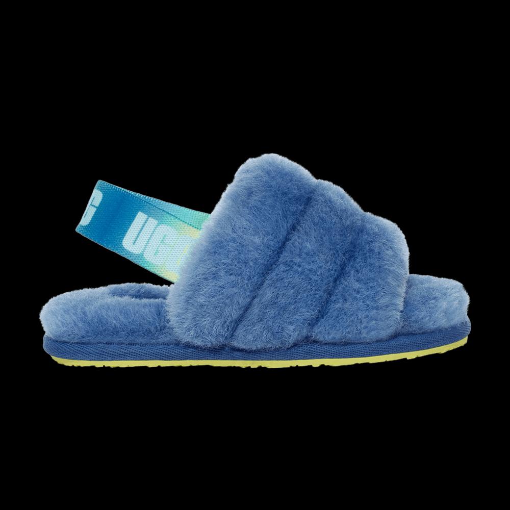 Слайды UGG Fluff Yeah Slide Toddler 'Мистический синий градиент' 1