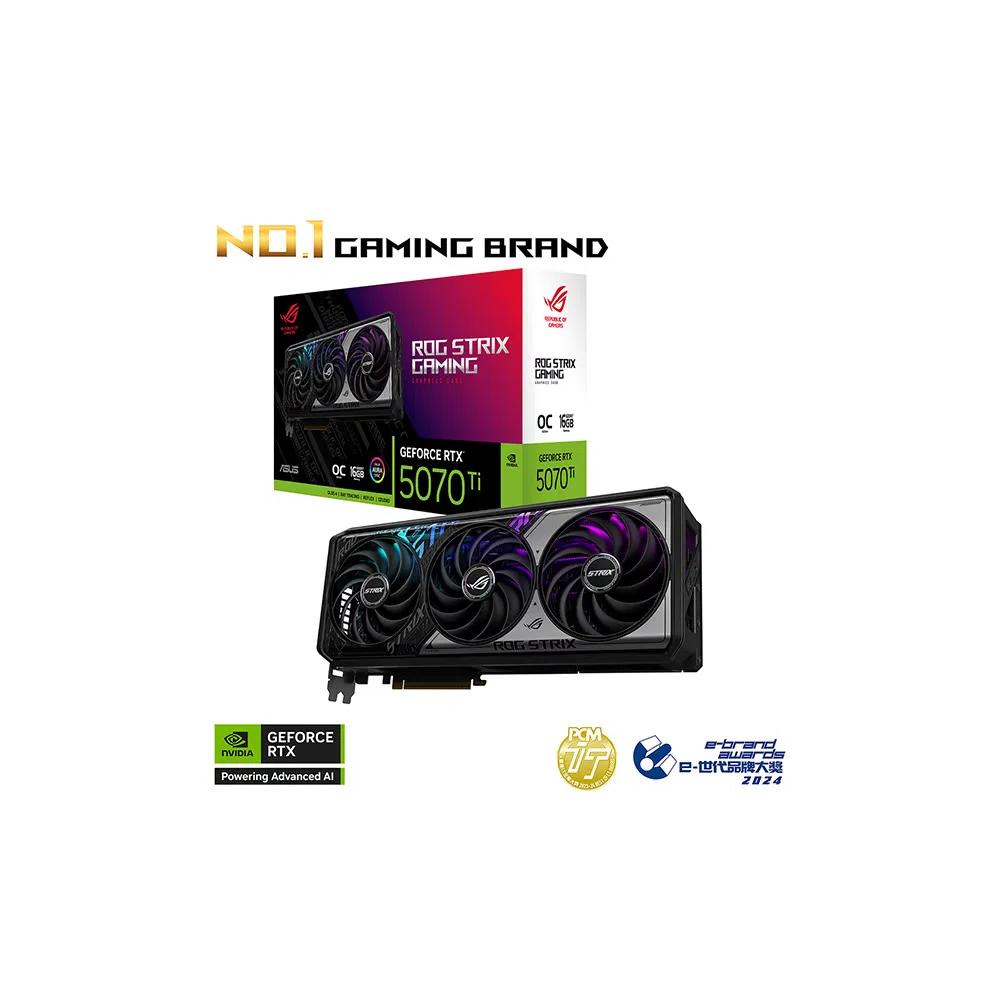 ASUS ROG Strix GeForce RTX 5070 Ti 16GB GDDR7 OC видеокарта 1