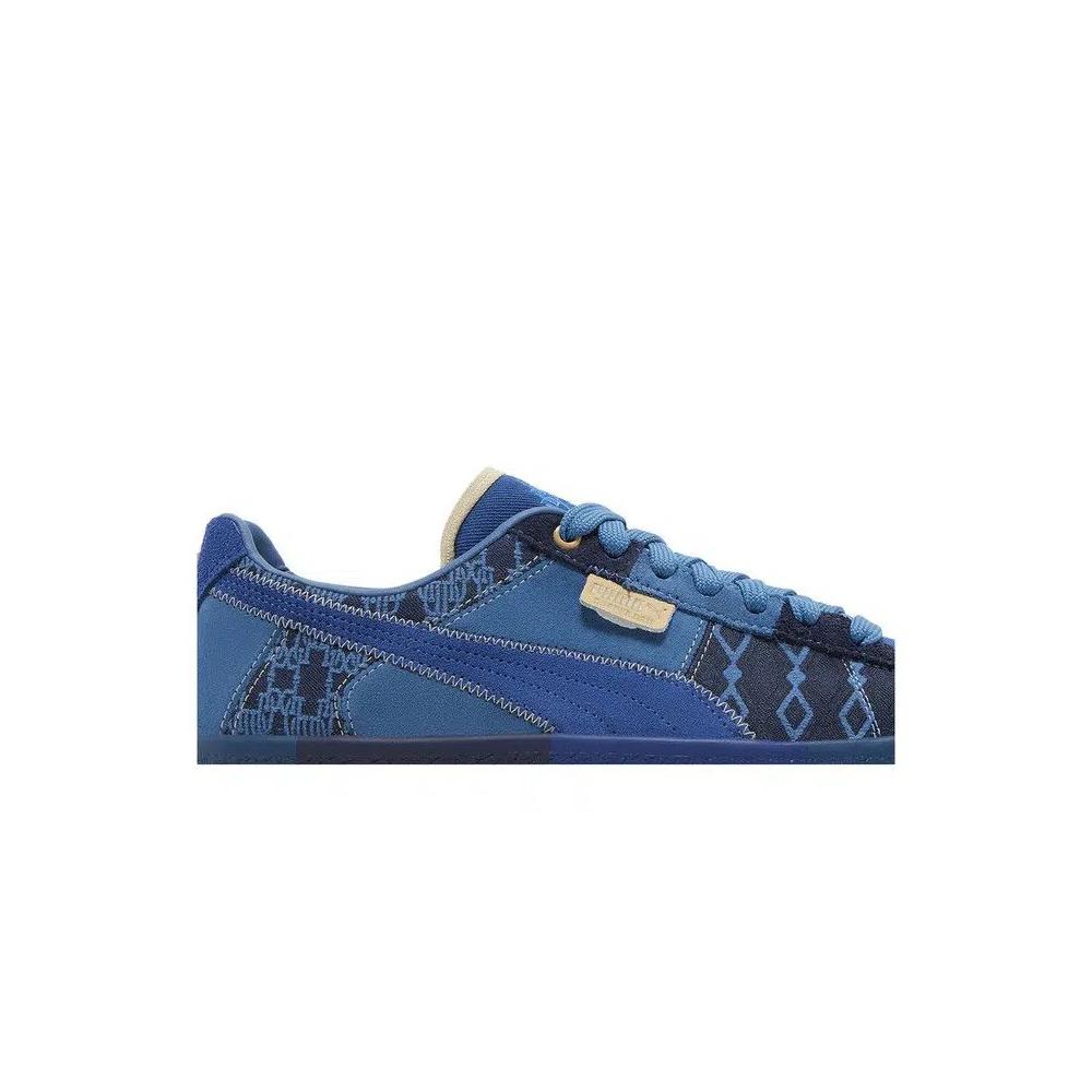 Кроссовки Dapper Dan x Puma Clyde Vintage 'Pre-Game Runway - Blue' 2
