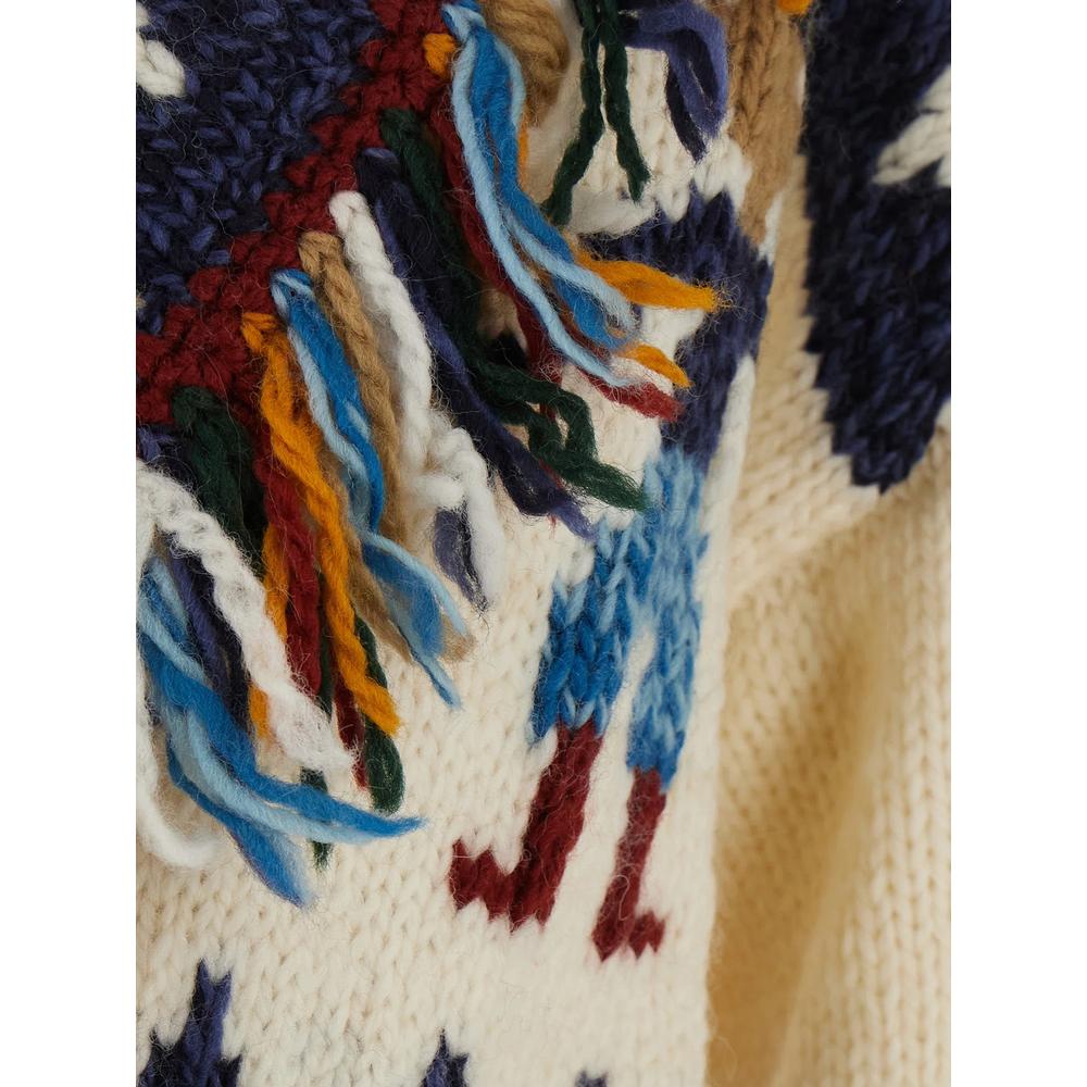 December fringe-trimmed belted cardigan 3