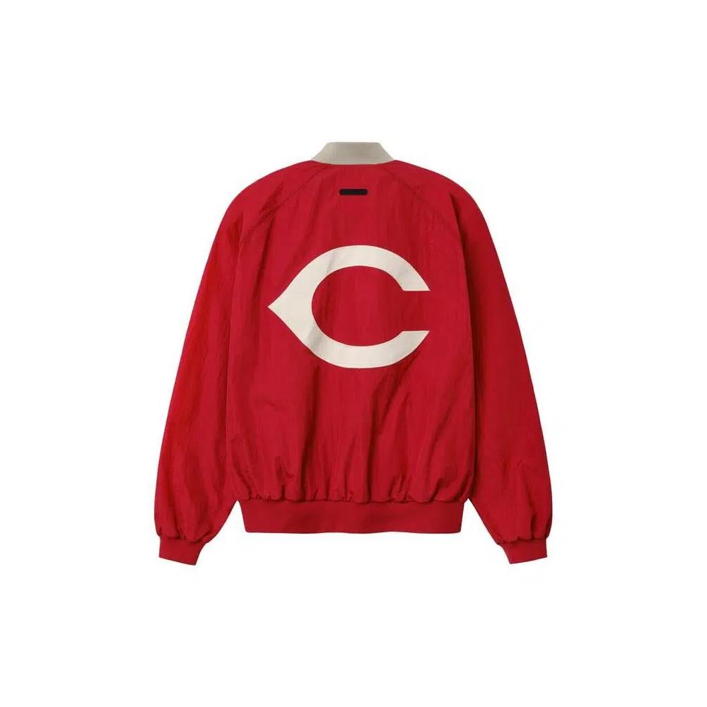 Куртка Fear of God Essentials Reds Half Zip Pullover 'Stone Red/ Seal Rib' 2
