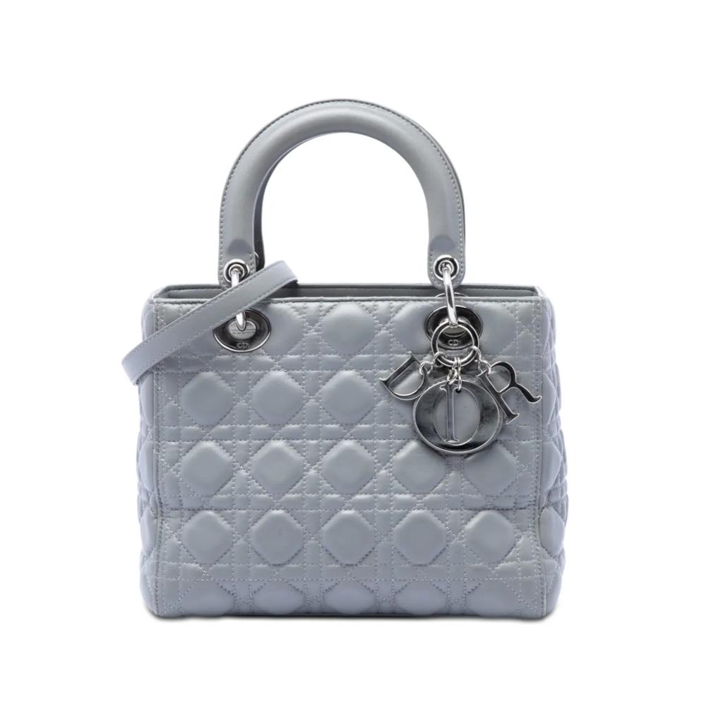 Сумка-сэтчел Cannage Lady Dior среднего размера (2015 год) 1