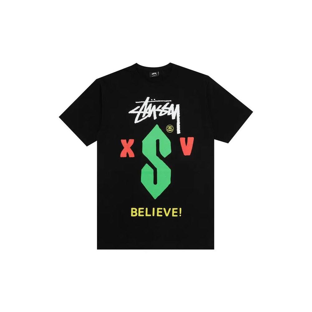 Футболки Stussy Believe Tee 'Black' 1