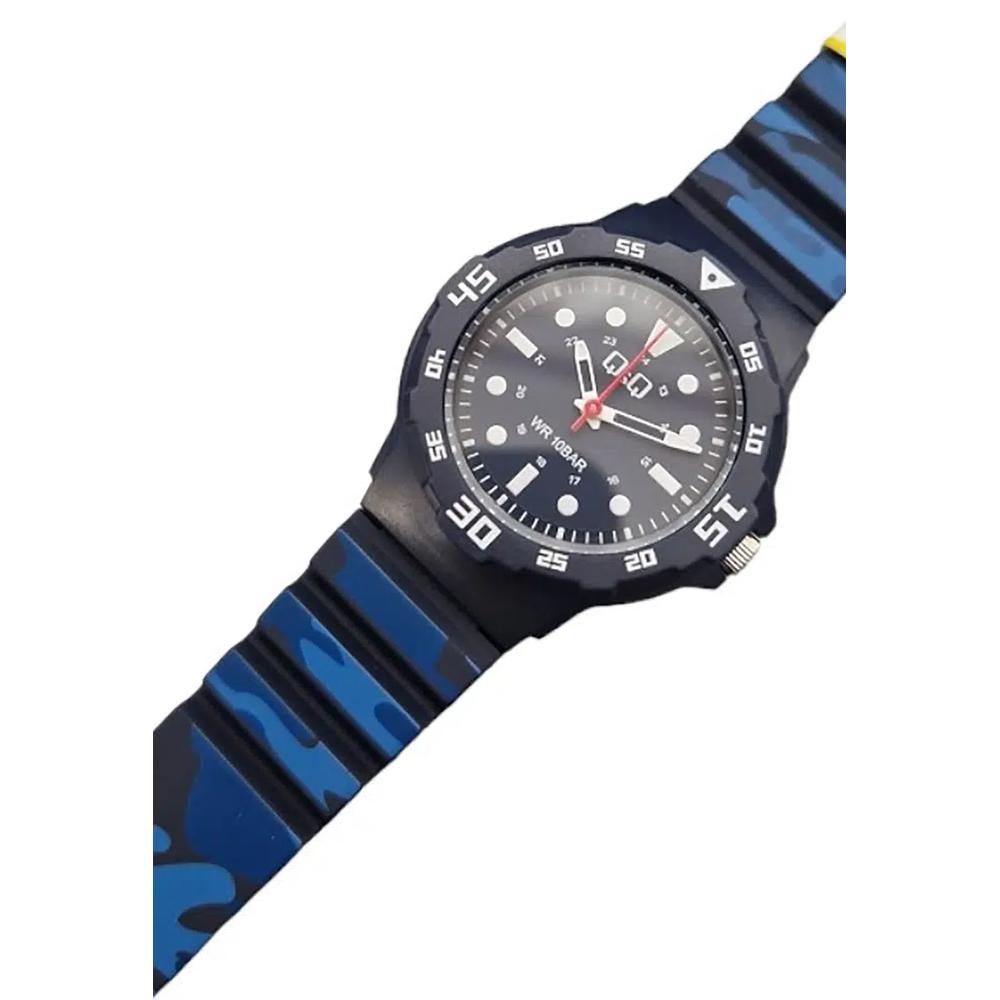 Часы Citizen V07A-011VY унисекс аналоговые с синим ремешком из смолы 3