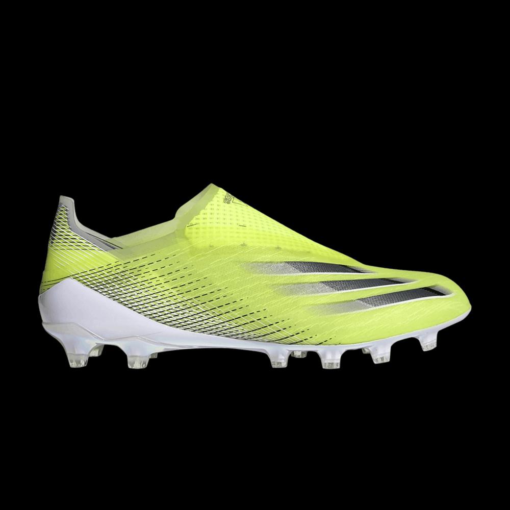 Бутсы adidas X Ghosted+ AG 'Solar Yellow' 1