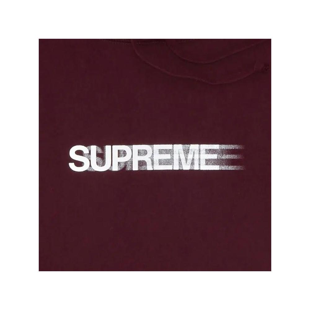 Худи Supreme Motion Logo Hooded Sweatshirt 'Burgundy' 2