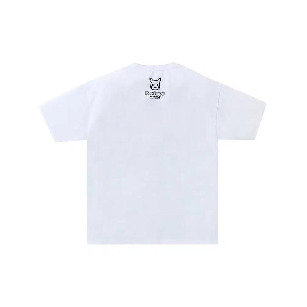 Футболки BAPE Baby Milo x Pokemon Monotone Starters Tee #3 'White' 2