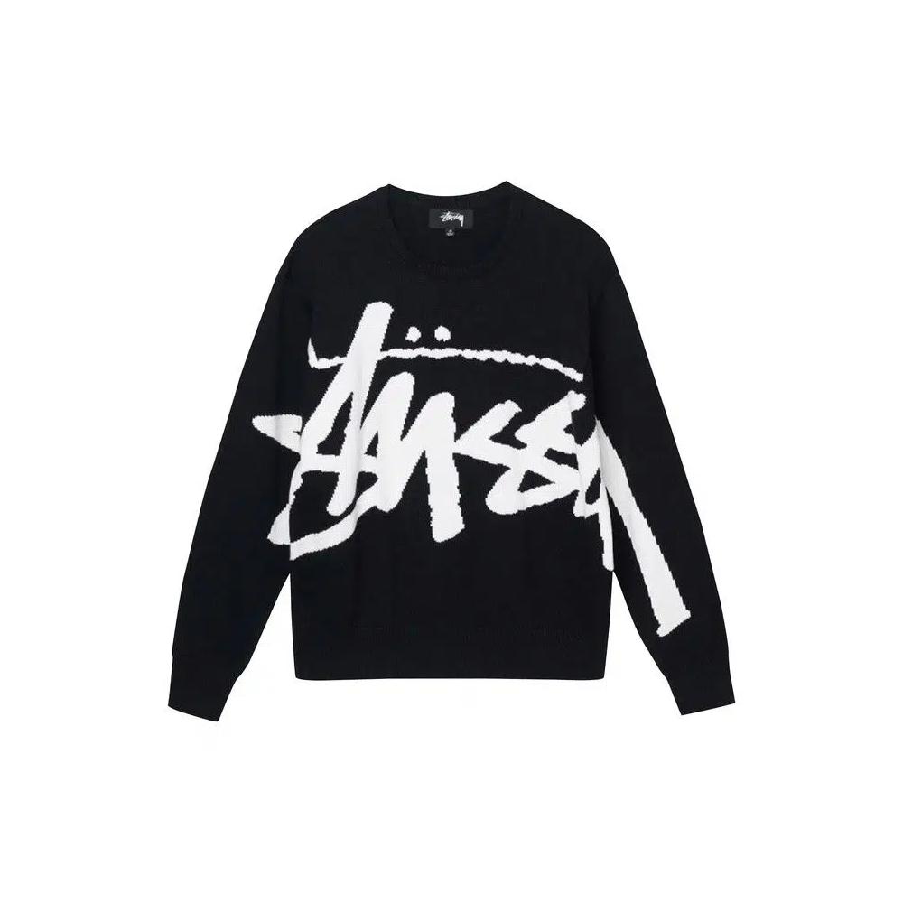 Свитер Stussy Stock Sweater 'Black' 1